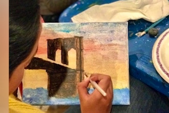 Painting Watercolors: Nature, Land + the City